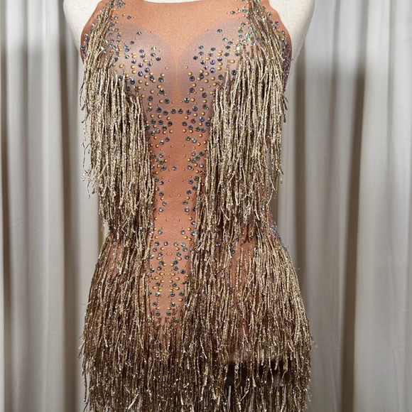 Ballroom Latin Salsa Dress - Picture 5 of 5